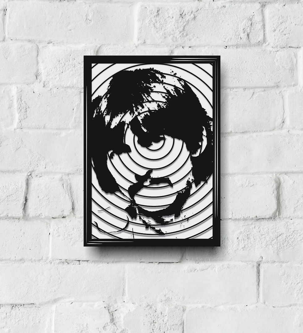 Thumbnail: POP ART Music Icon stencil A-B