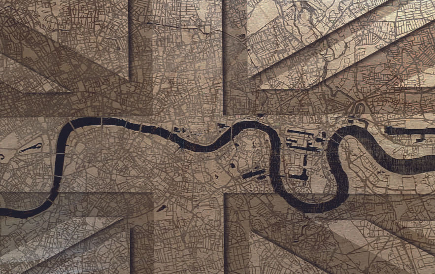 Thumbnail: Engraved JACKMAP - LONDON