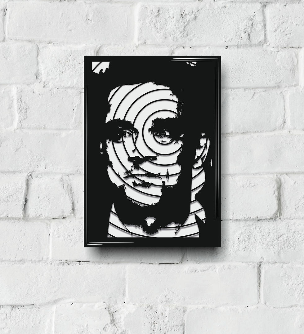 Thumbnail: POP ART Music Icon stencil M-R