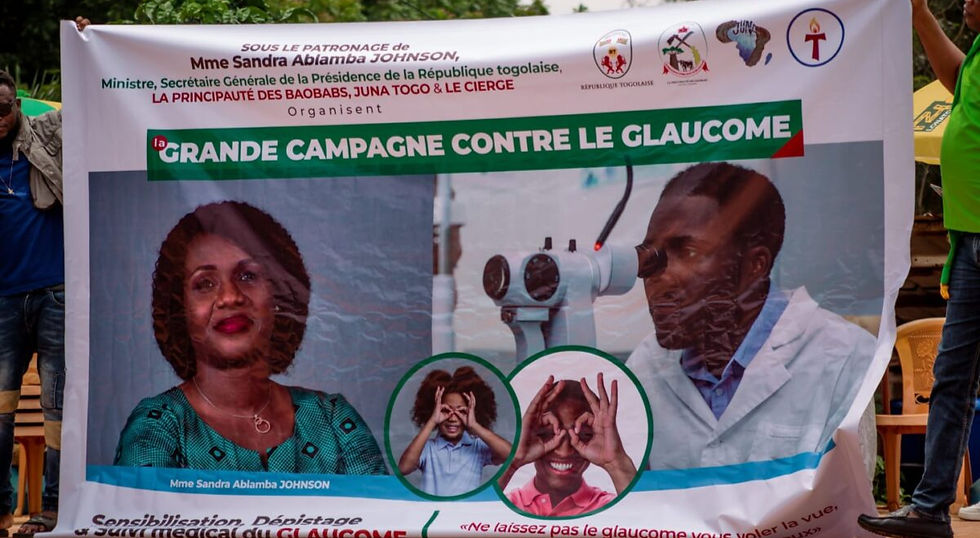 La République du Togo et la Principauté des Baobabs conjuguent leurs efforts pour lutter contre le glaucome, exemple d'une belle collaboration entre une micronation et l'état dont elle dépend.