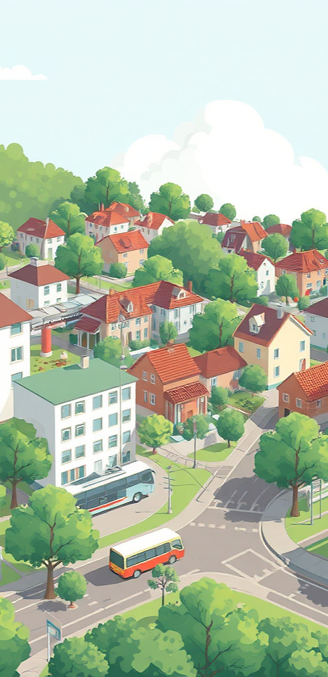 Green neighbourhhod development with sustainable transport options.jpg