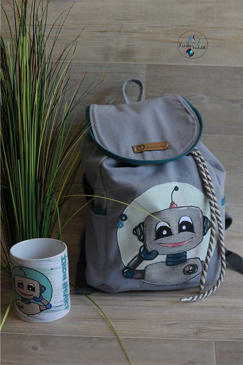 Rucksack Roboter