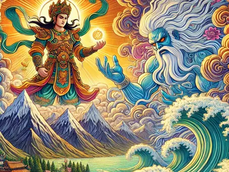 Sơn Tinh - Thủy Tinh: Truyện Cổ Tích Song Ngữ Việt - Anh Hấp Dẫn Cho Trẻ