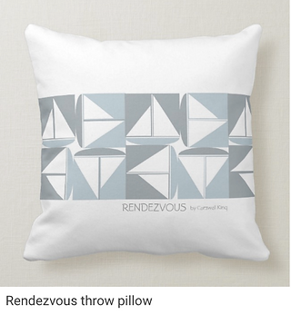 Rendezvou accent cushion