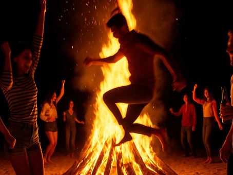 San Xoán: fiesta, magia… y precaución con el fuego, el alcohol y la carretera