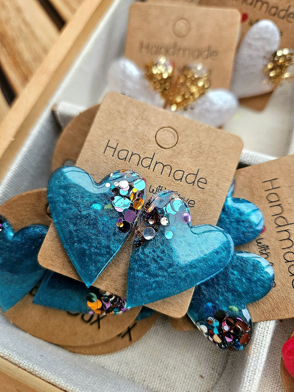 Miniature : Les Valentine's 💕 BO cœur paillettes 