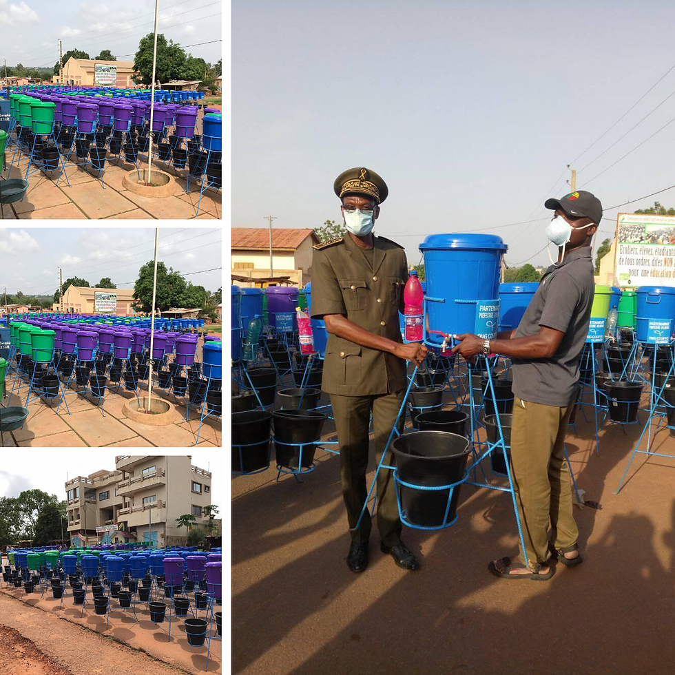 663 Hand Washing Stations Distributed In The Couffo