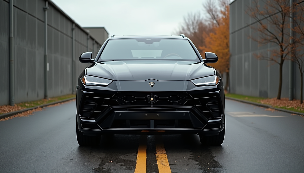 Цена оклейки Lamborghini Urus: подробности