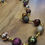 Thumbnail: 1.8m Mixed colour bauble garland 