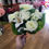 Thumbnail: All ivory carnation/rose/lily bouquet 
