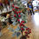 Thumbnail: Long stem frosted eucalyptus and red berries spray