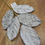 Thumbnail: Silver glittered foliage branch 