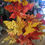 Thumbnail: Long stem Autumn Maple leaf