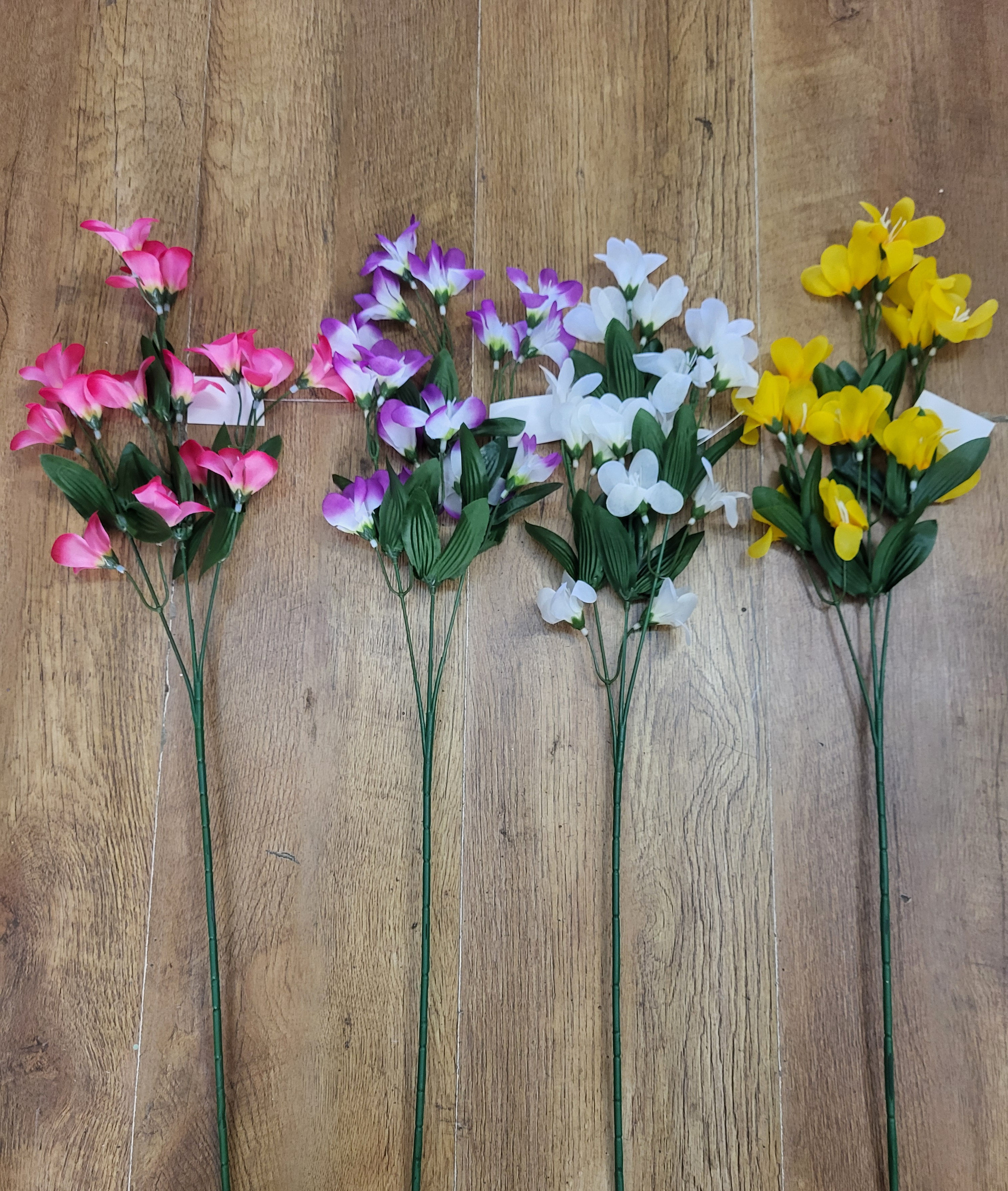 Long stem freesia  - 5 colours available 