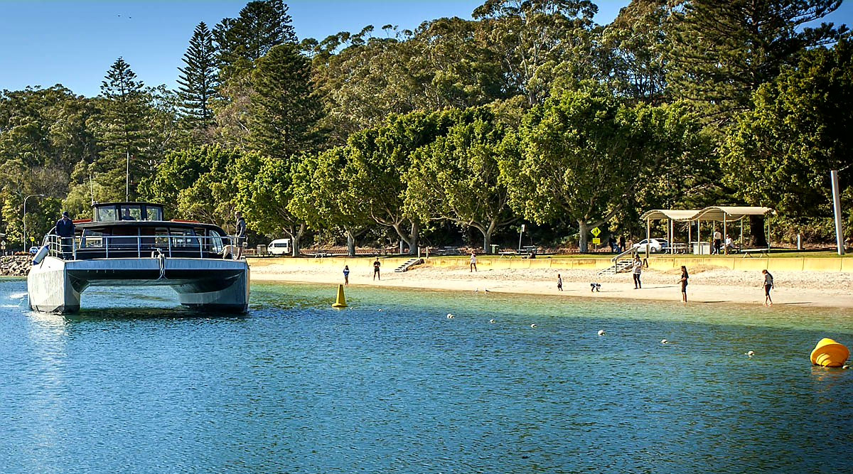 Y Knot Cruises Not The Tea Gardens Ferry Port Stephens Australia