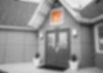 Front entrance of Fit and Finish Design Office in York, PA.