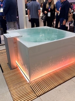 lighted infinity spa
