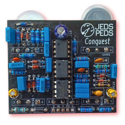 Conquest DIY Guitar Effects Pedal Kits