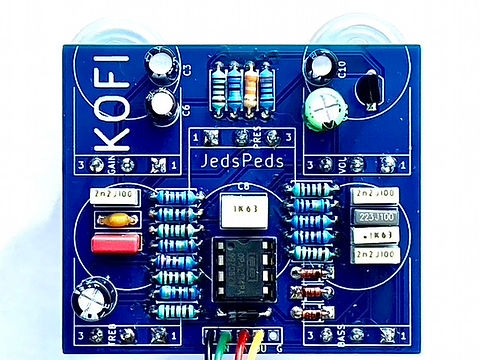 Kofi DIY Guitar Effects Pedal Kits Jeds Peds