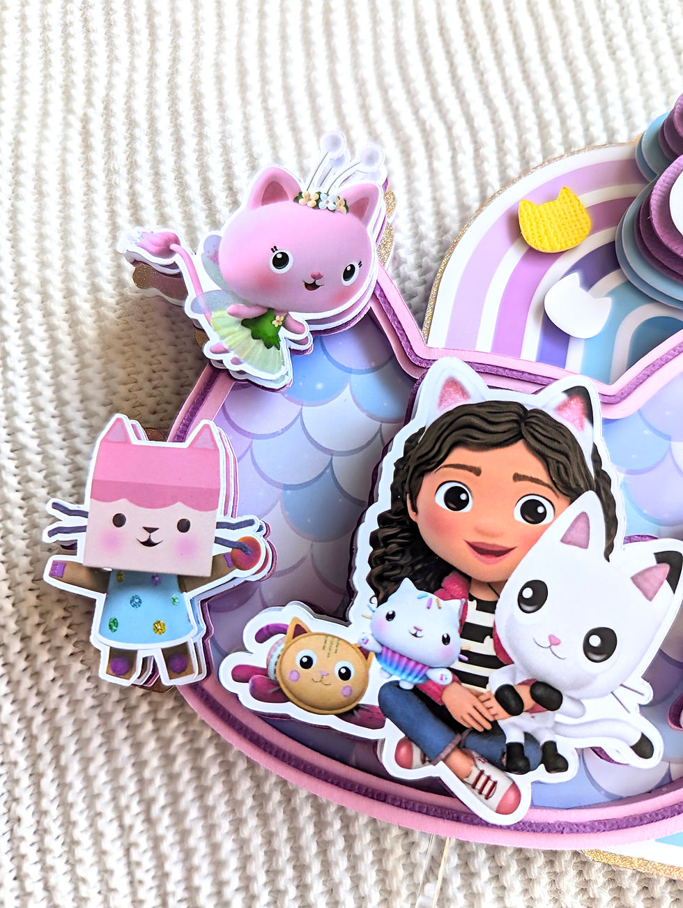 Thumbnail: Girl Dollhouse Cake Topper