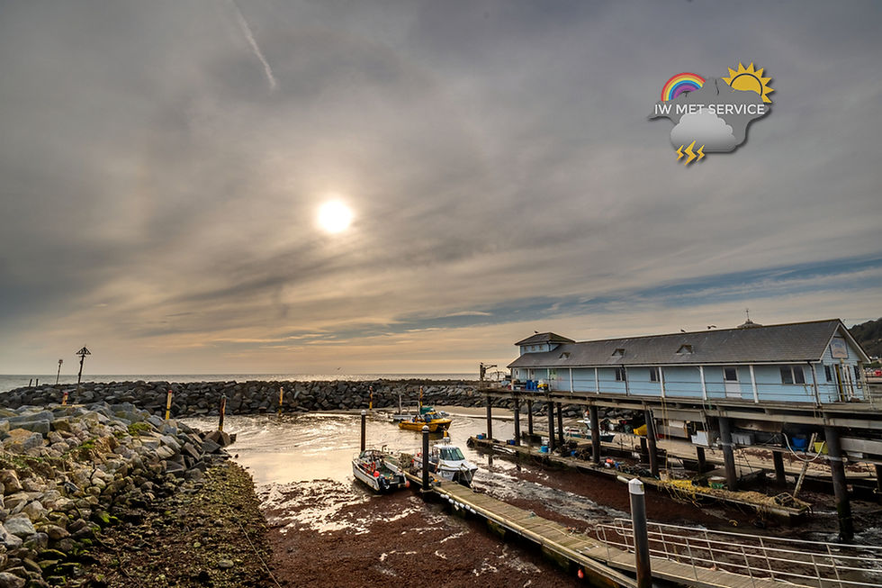 Morning update - High thin cloud today, cool and cloudy tomorrow