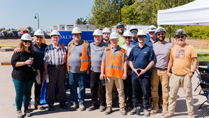 Recognizing the hardworking teams building King Animal Hospital & St. Anne's School