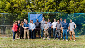 Celebrating the hard work of the St. Anne's School project team