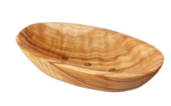 Olive Wood Soap Dish