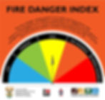 Fire Danger Index for conservation areas in South Africa