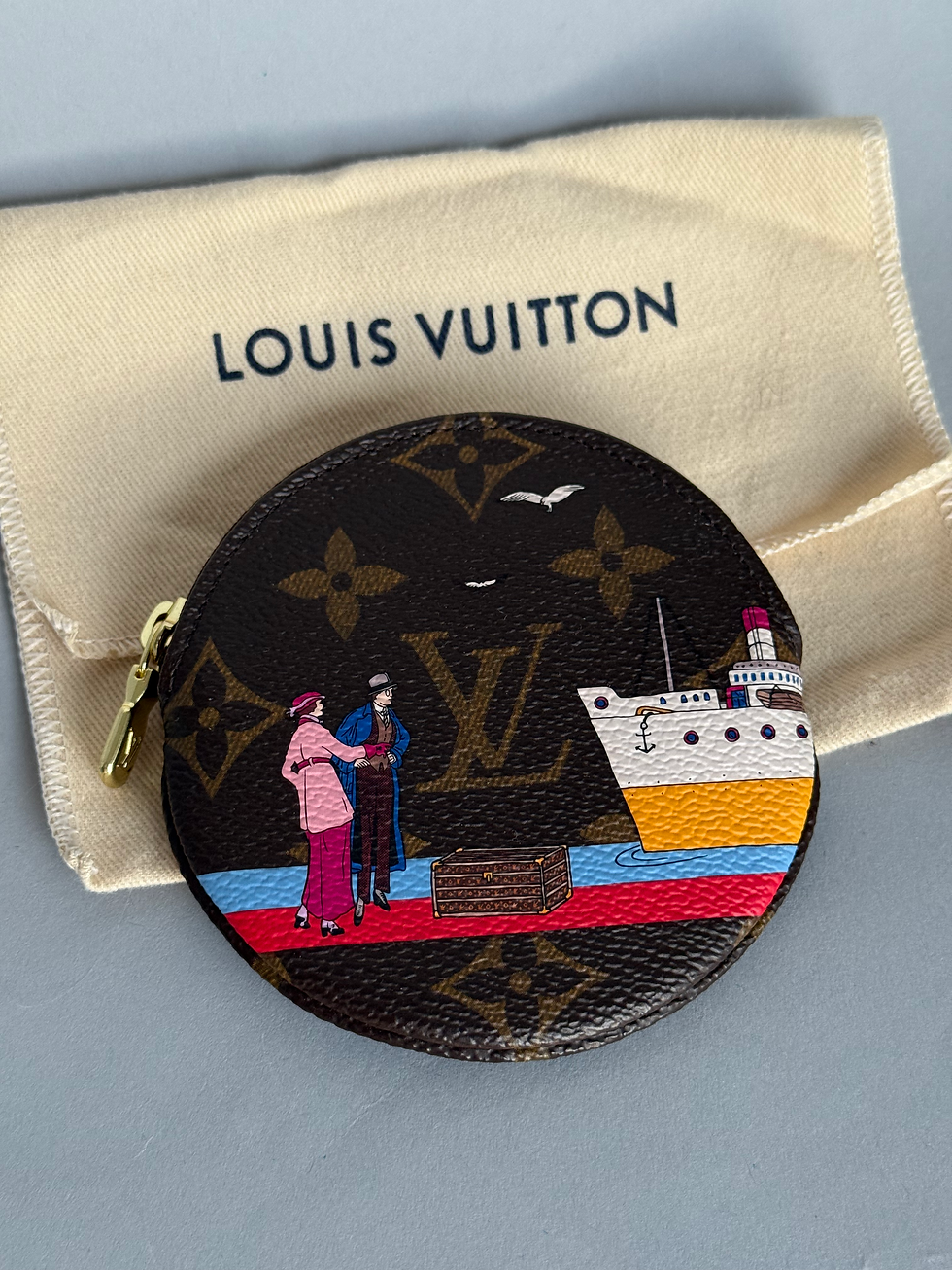 Louis Vuitton Round Coin Pouch