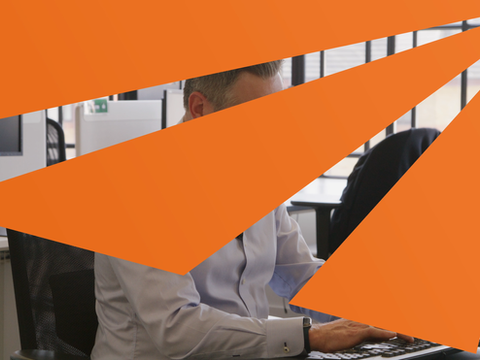 Our attention to detail in adding the Network Rail branded elements inspired by the orange logo design