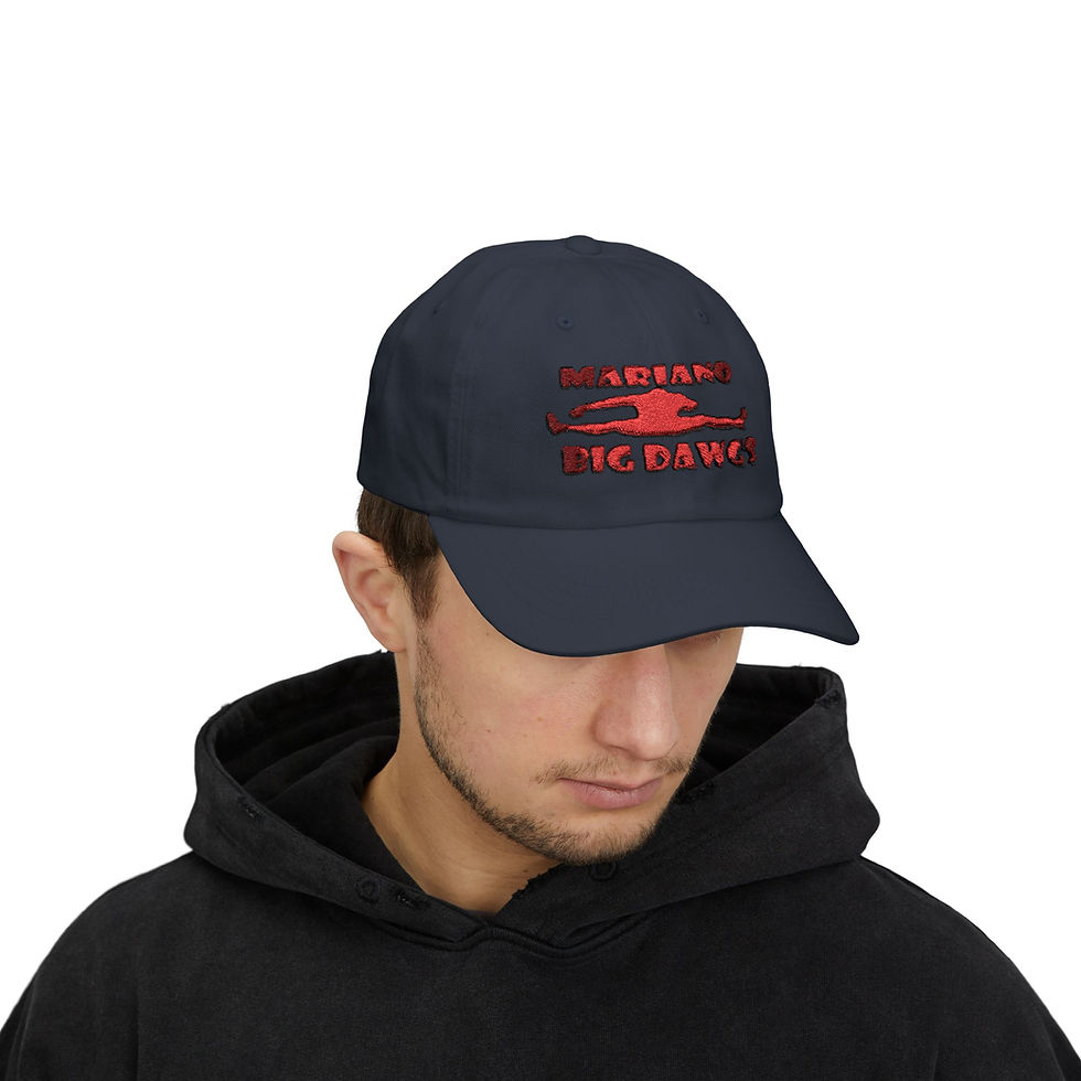 Thumbnail: Mariano Big Dawg Mendoza Dad Cap — Mariano Big Dawg's Embroidered Baseball Hat