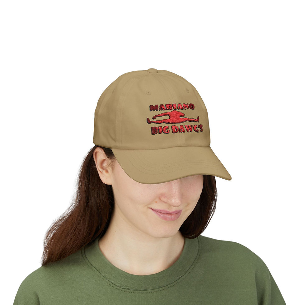 Thumbnail: Mariano Big Dawg Mendoza Dad Cap — Mariano Big Dawg's Embroidered Baseball Hat