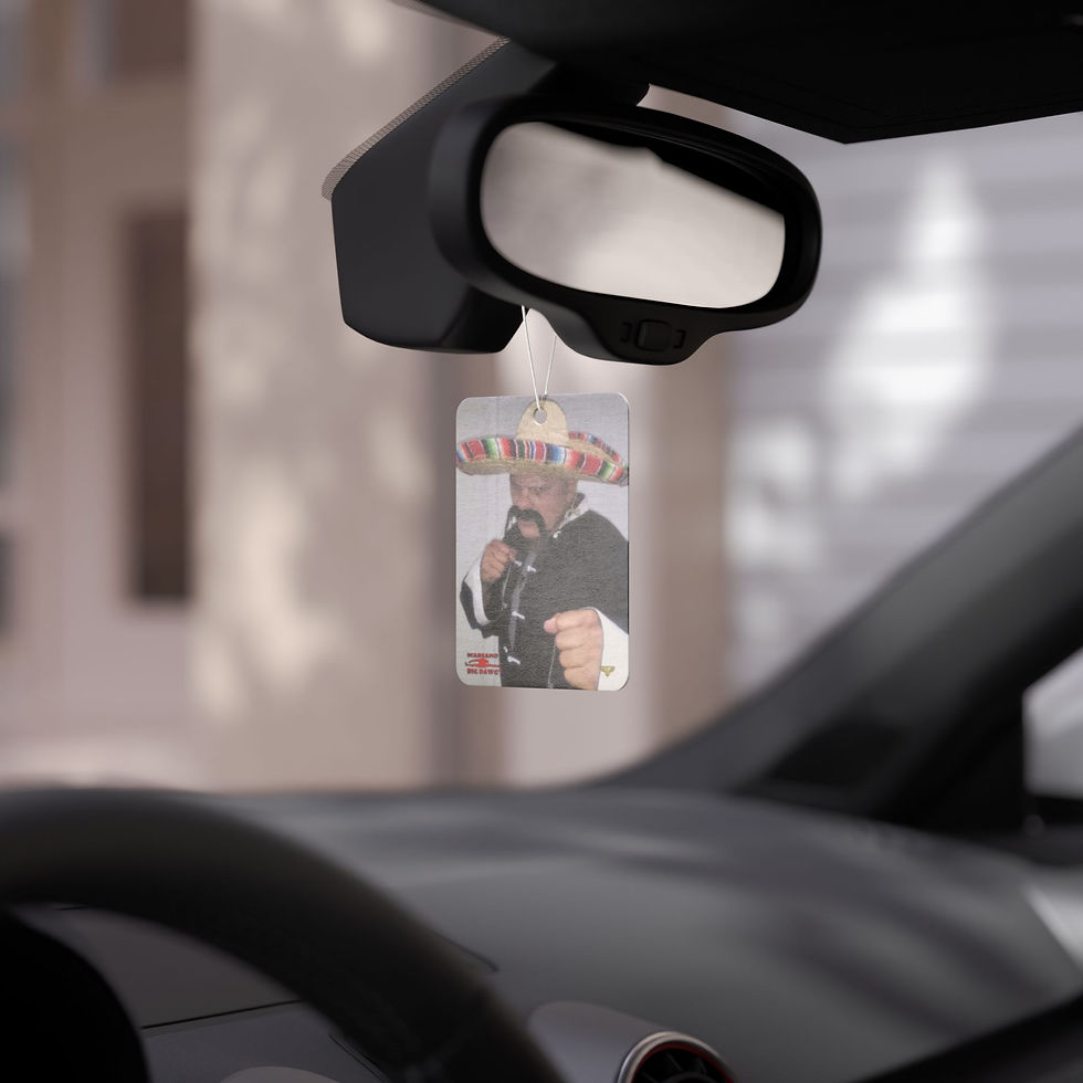 Thumbnail: Novelty Mariano Big Dawgs Car Air Freshener — Master Chankla Design