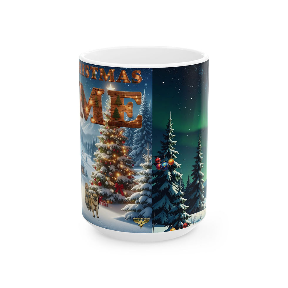 Thumbnail: OH CHRISTMAS TIME — ANEW Dawn Album Ceramic Mug (11oz, 15oz)