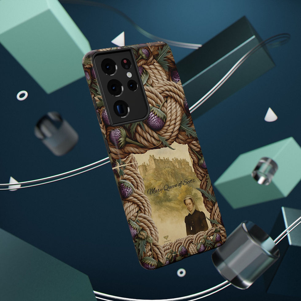 Thumbnail: Mary Queen of Scots Watercolor Phone Case — "A Queen's Case"