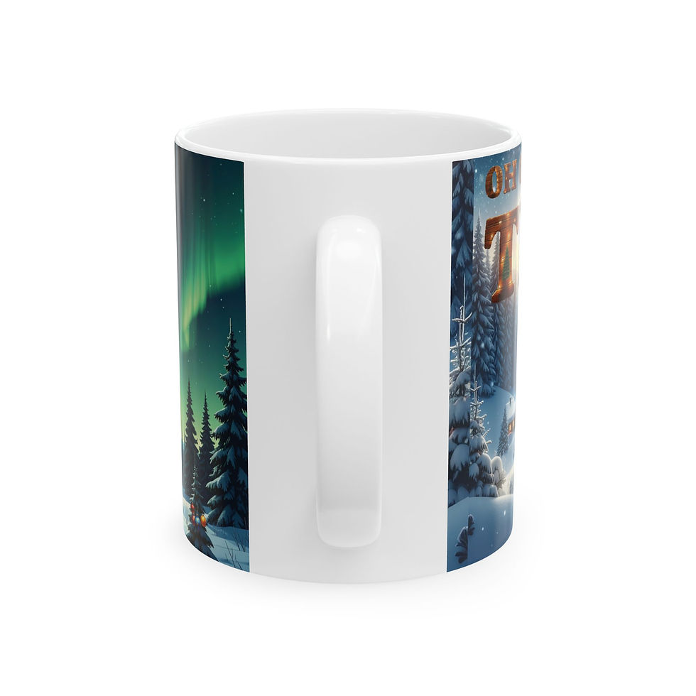 Thumbnail: OH CHRISTMAS TIME — ANEW Dawn Album Ceramic Mug (11oz, 15oz)