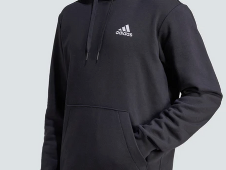 Sudadera Adidas con capucha Essentials de forro polar para hombre