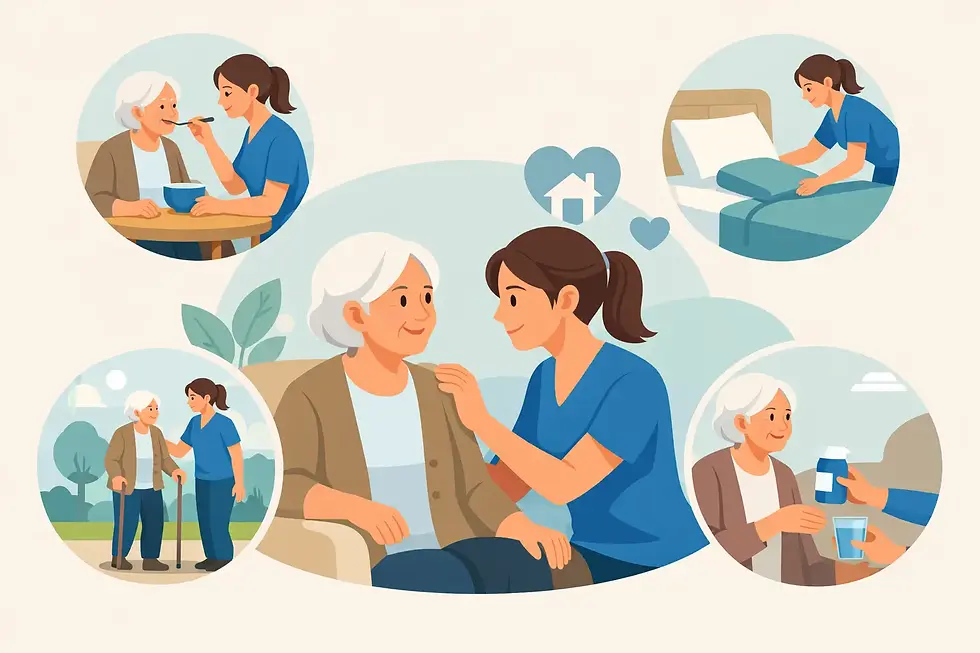 Best Tasks for Companion Caregivers at Home