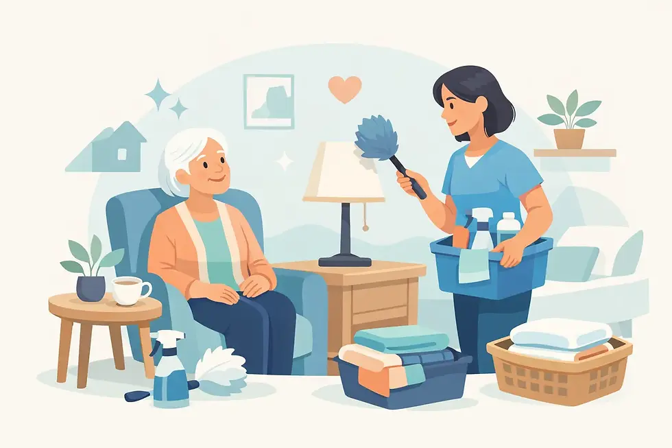 Light Housekeeping for Seniors at Home