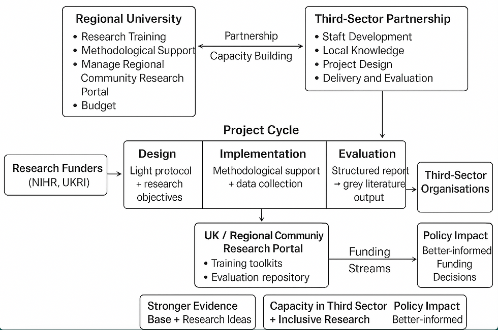 “Unearthing the Third Sector: How UK Charities’ Project Evaluations Can Fuel Public Health Research”