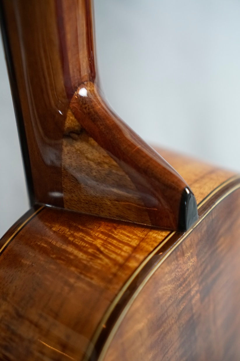 Thumbnail: Haleiwa Ukulele Koa Turtle Tenor Six String Handcrafted by a Local Artisan