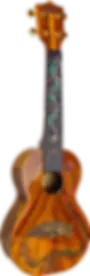 Thumbnail: Hawaiian Curly Koa Dragon Concert Ukulele Handcrafted by a Local Artisan