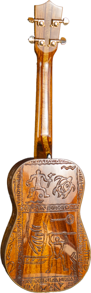 Thumbnail: Haleiwa Ukulele Tenor Koa — Moana Hōnu Edition_Handcrafted by a Local Artist