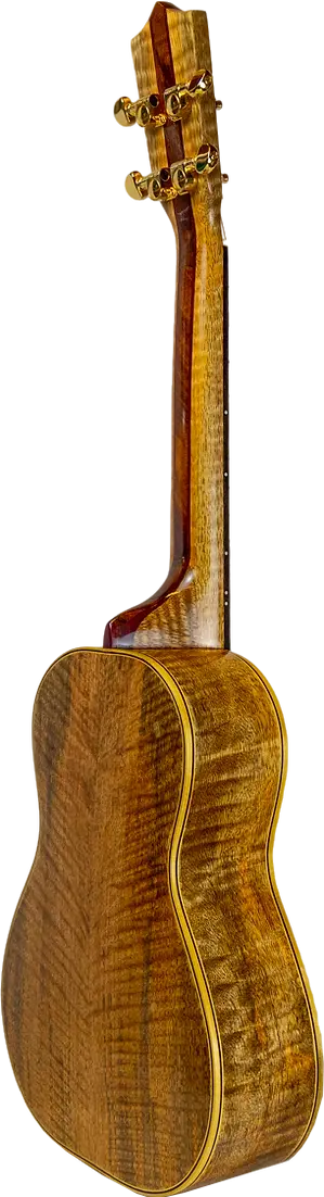 Thumbnail: Hawaiian Curly Mango "Hōnu" Tenor Ukulele Handcrafted Ukulele by a Local Artisan