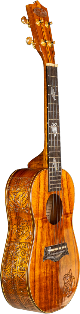 Thumbnail: Haleiwa Ukulele Tenor Koa — Moana Hōnu Edition_Handcrafted by a Local Artist