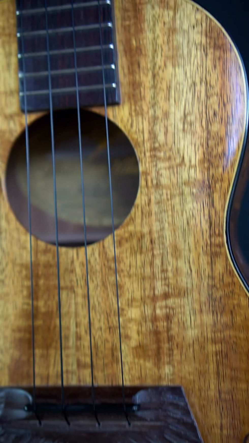 Thumbnail: Haleʻiwa Ukulele Tenor — Petroglyph Edition_Handcrafted by a Local Artist