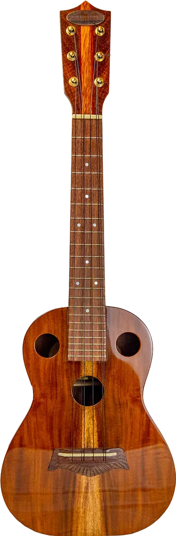 Thumbnail: Hawaiian Milo 6 String Tenor Hand-crafted Ukulele by Local Artisan