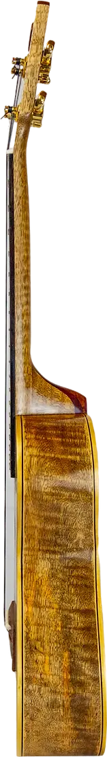 Thumbnail: Hawaiian Curly Mango "Hōnu" Tenor Ukulele Handcrafted Ukulele by a Local Artisan