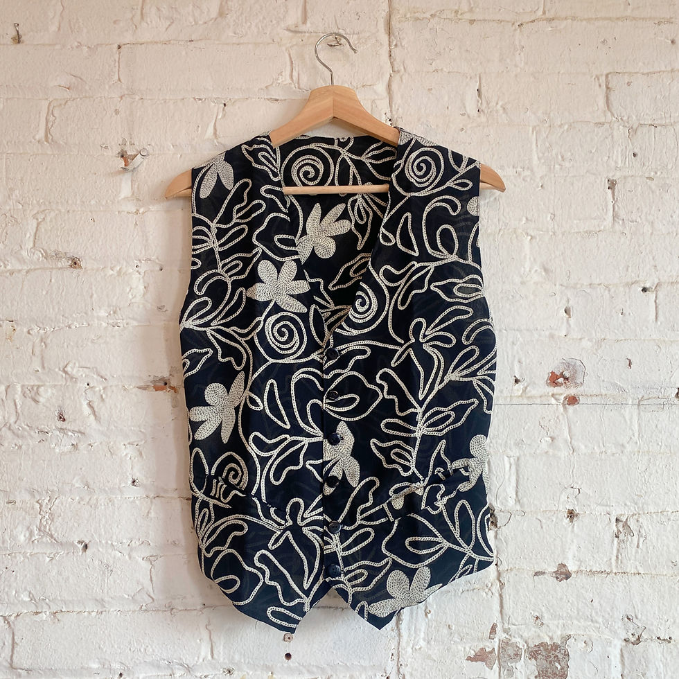 Thumbnail: 1990's Abstract Print Vest